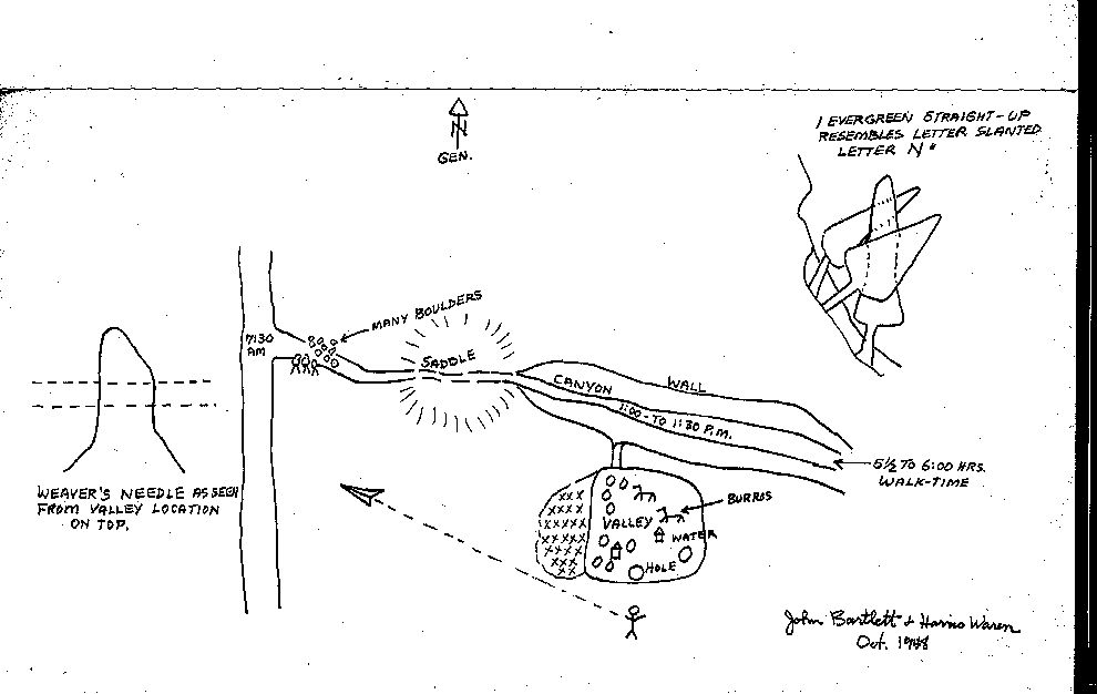 Bartlett and Waren Map