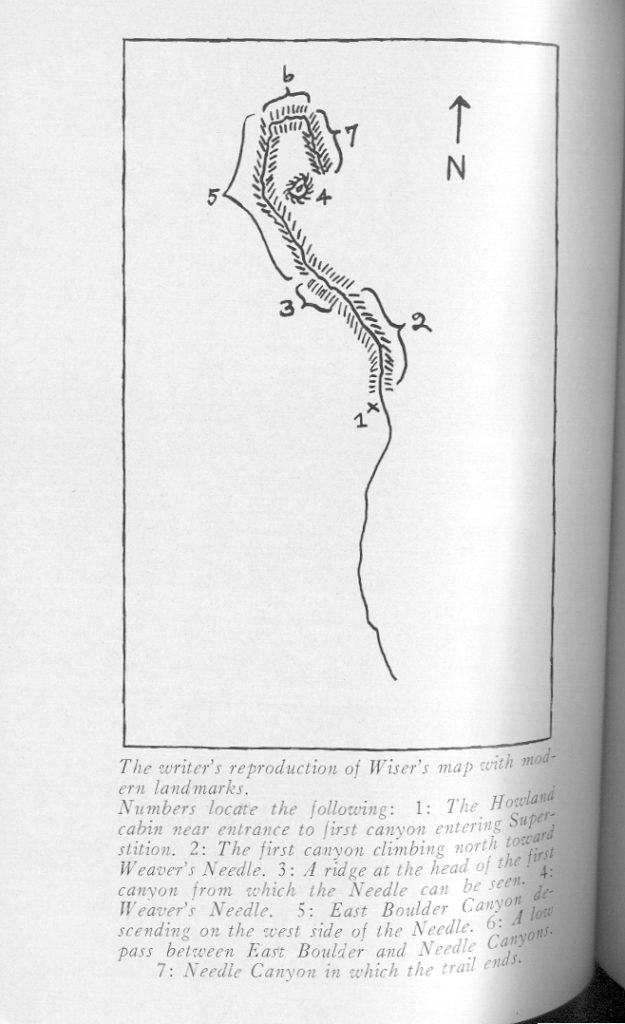 Elizabeth Wiser Howland Map