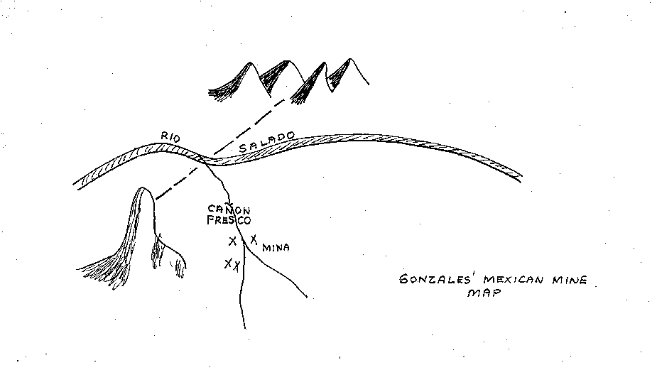 Gonzales Mexican Mine Map